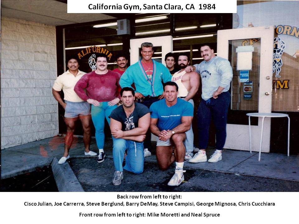 1984-4 years into my bodybuilder career at my gym in Santa Clara, CA